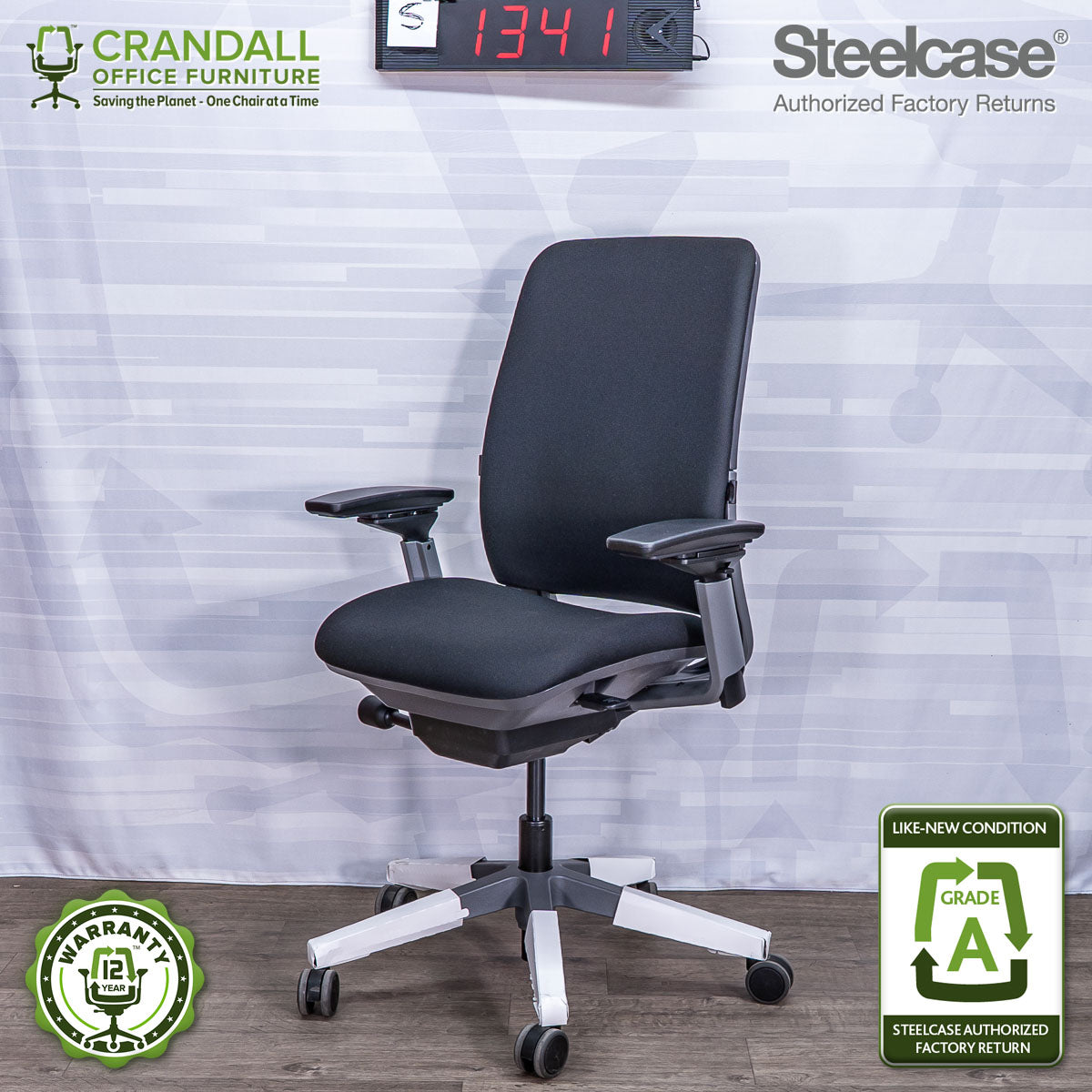 S-1341 - Steelcase Amia - Grade A