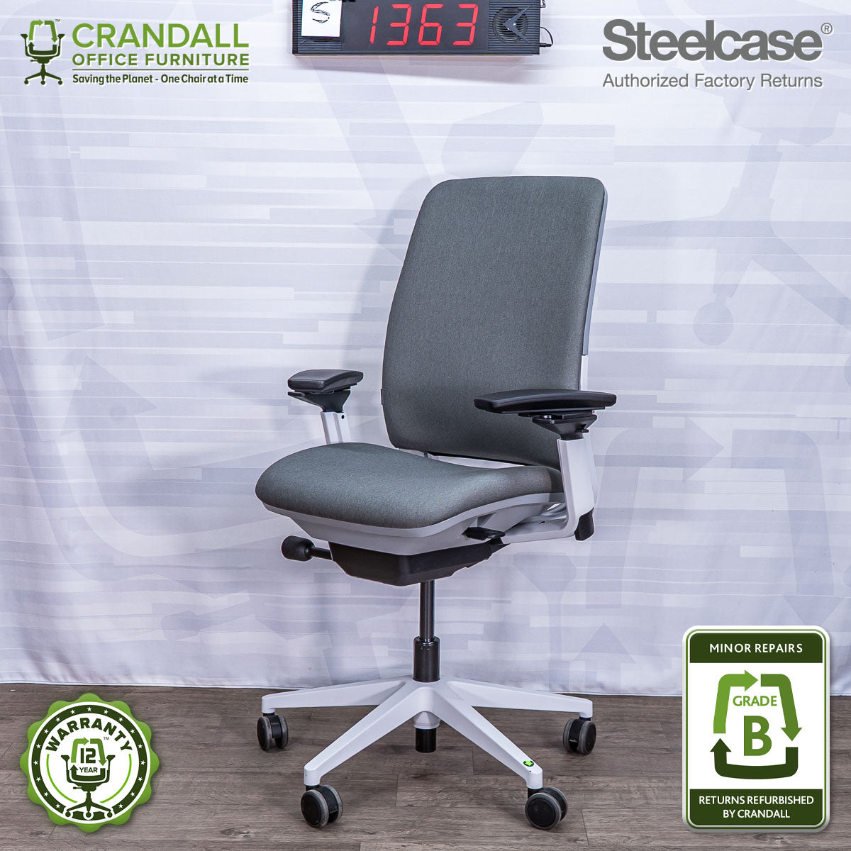 S-1363 - Steelcase Amia - Grade B