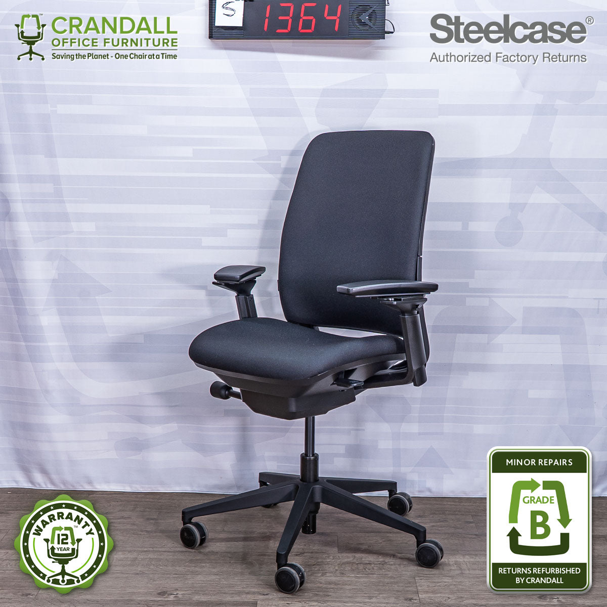 S-1364 - Steelcase Amia - Grade B