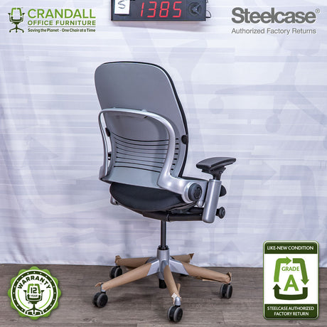 S-1385 - Steelcase V2 Leap  - Grade A