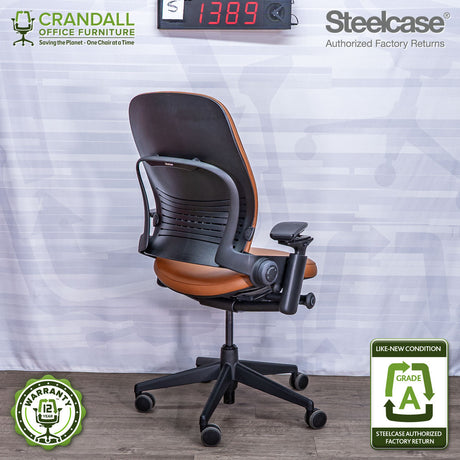 S-1389 - Steelcase V2 Leap  - Grade A