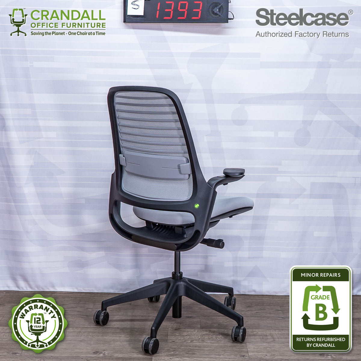 S-1393 - Steelcase Series 1  - Grade B