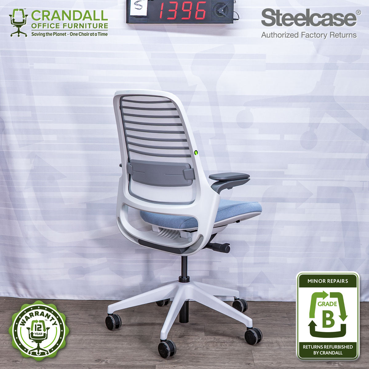 S-1396 - Steelcase Series 1  - Grade B