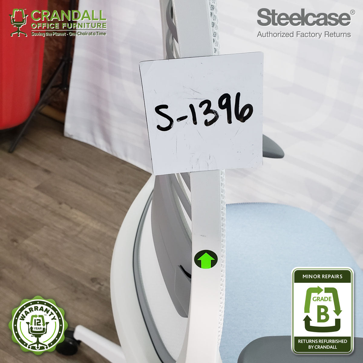 S-1396 - Steelcase Series 1  - Grade B