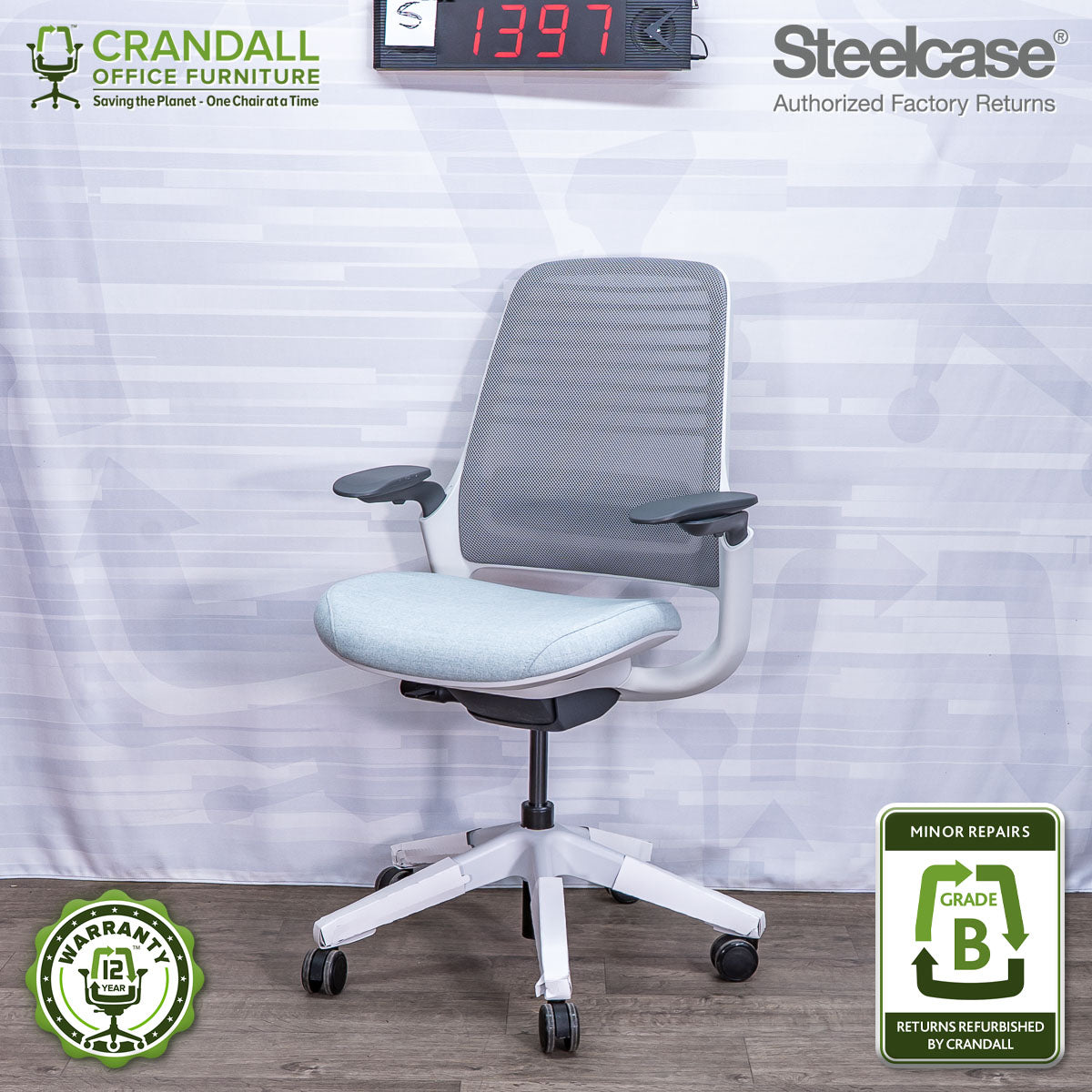 S-1397 - Steelcase Series 1  - Grade B