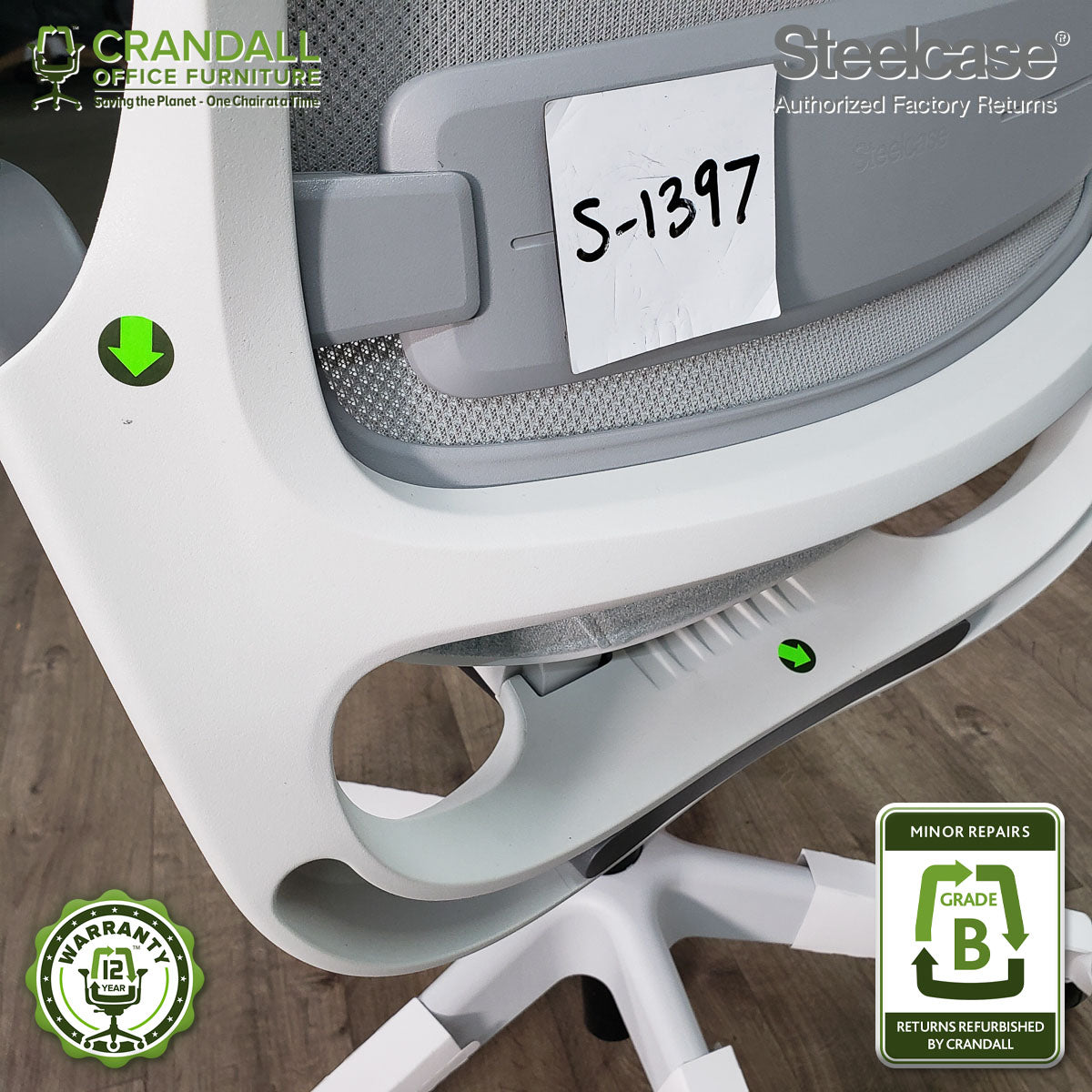 S-1397 - Steelcase Series 1  - Grade B