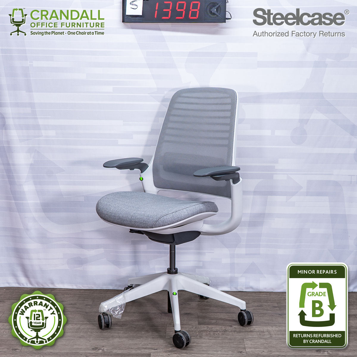 S-1398 - Steelcase Series 1  - Grade B
