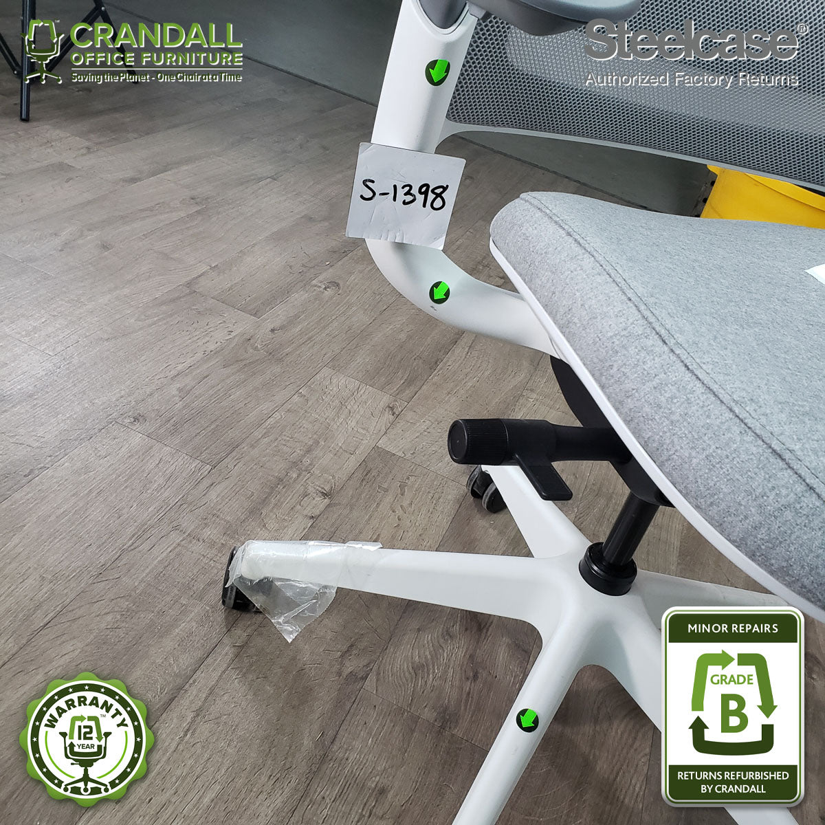 S-1398 - Steelcase Series 1  - Grade B