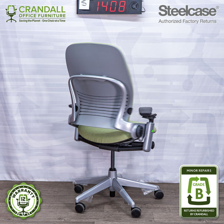S-1408 - Steelcase V2 Leap  - Grade B