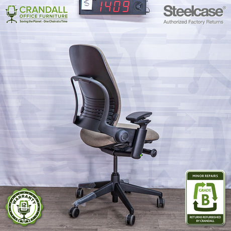 S-1409 - Steelcase V2 Leap  - Grade B