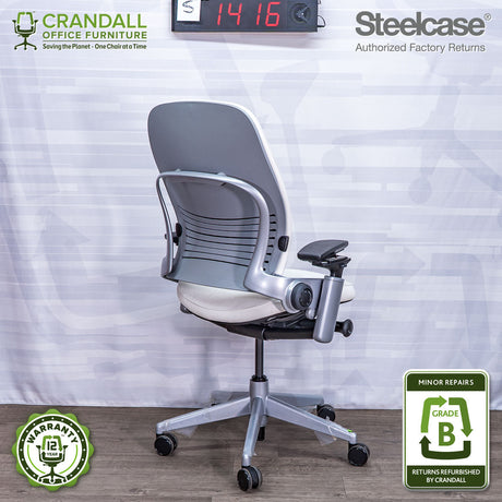 S-1416 - Steelcase V2 Leap  - Grade B