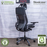 S-1424 - Steelcase Gesture with Headrest - Grade A