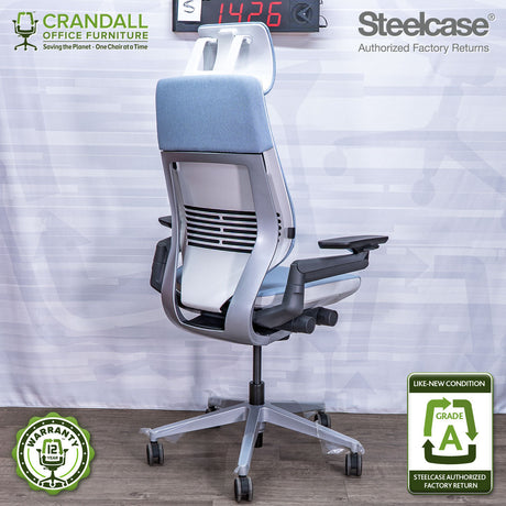 S-1426 - Steelcase Gesture with Headrest  - Grade A