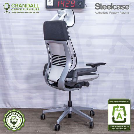 S-1429 - Steelcase Gesture with Headrest  - Grade A