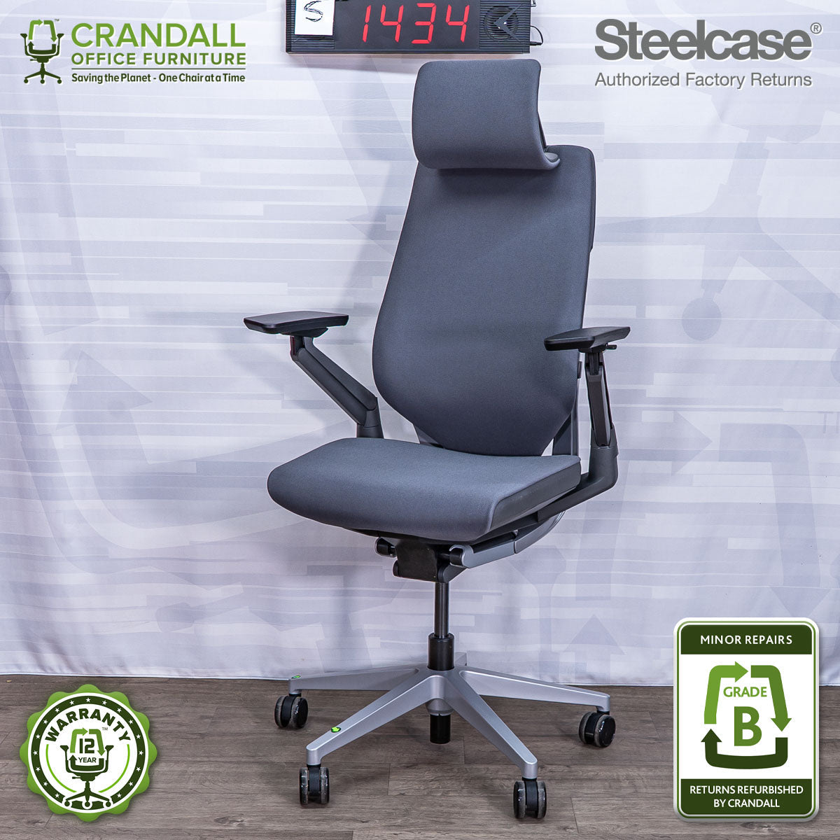 S-1434 - Steelcase Gesture  - Grade B