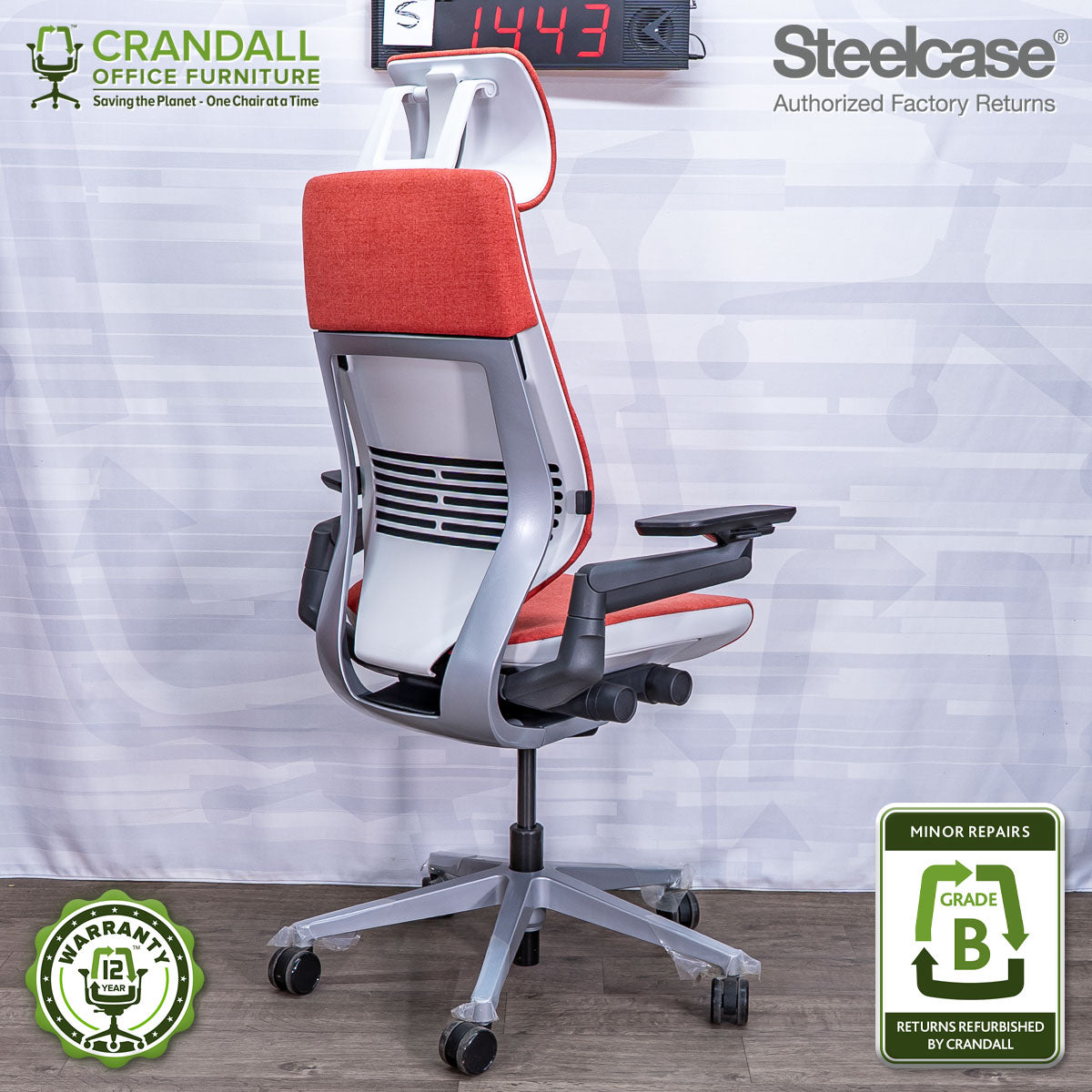 S-1443 - Steelcase Gesture  - Grade B