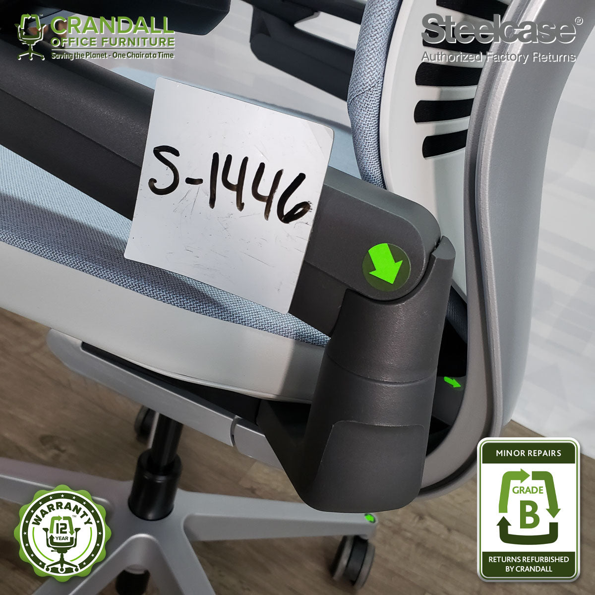 S-1446 - Steelcase Gesture  - Grade B