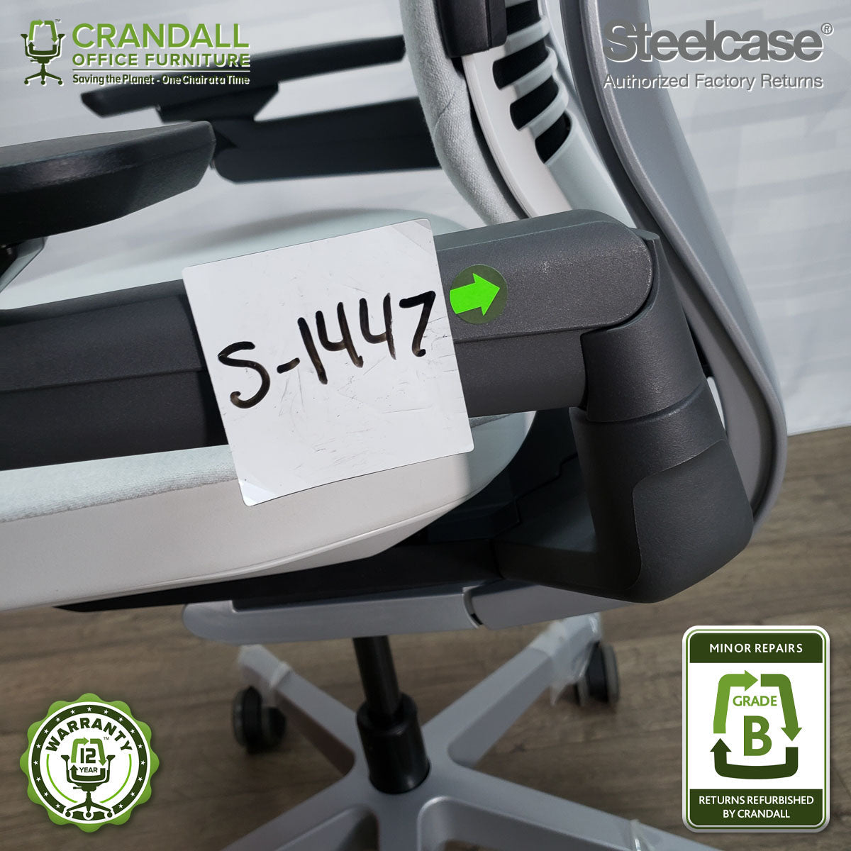 S-1447 - Steelcase Gesture  - Grade B