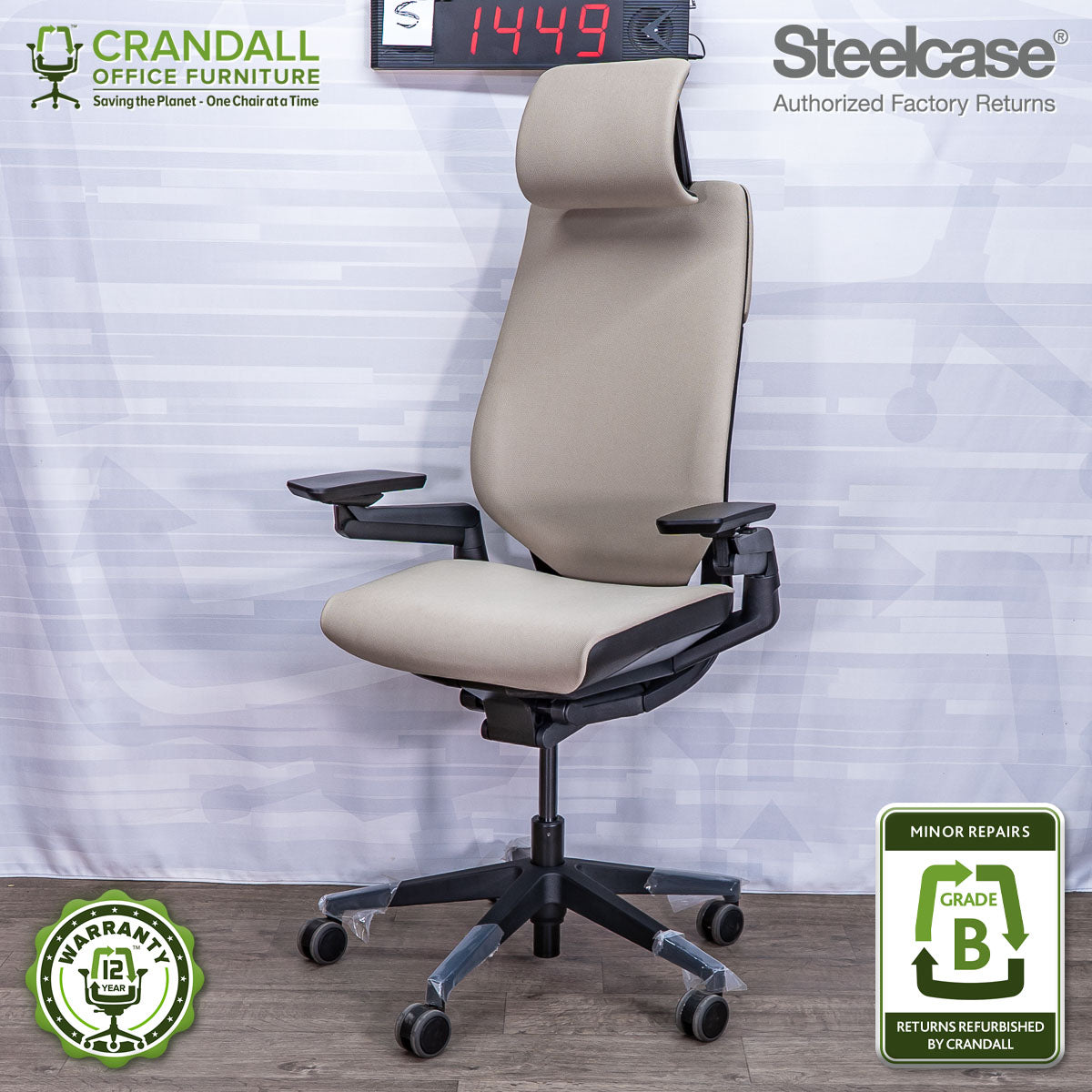 S-1449 - Steelcase Gesture  - Grade B