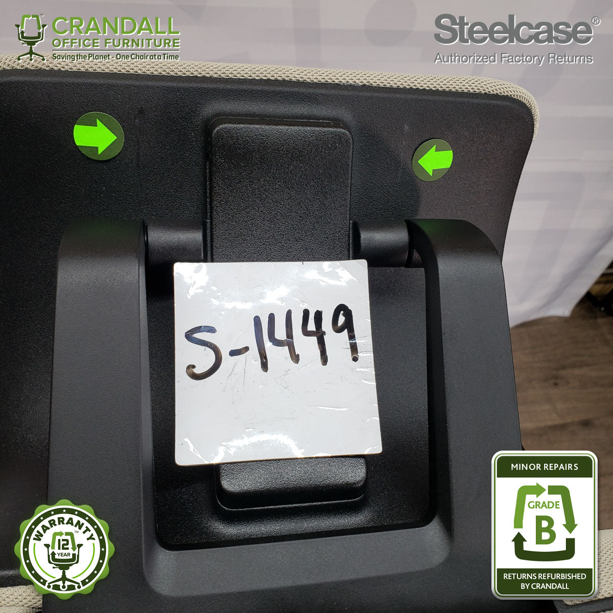 S-1449 - Steelcase Gesture  - Grade B
