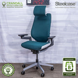 S-1452 - Steelcase Gesture with Headrest- Grade B