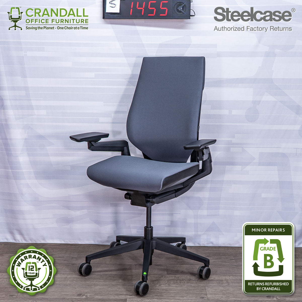 S-1455 - Steelcase Gesture  - Grade B
