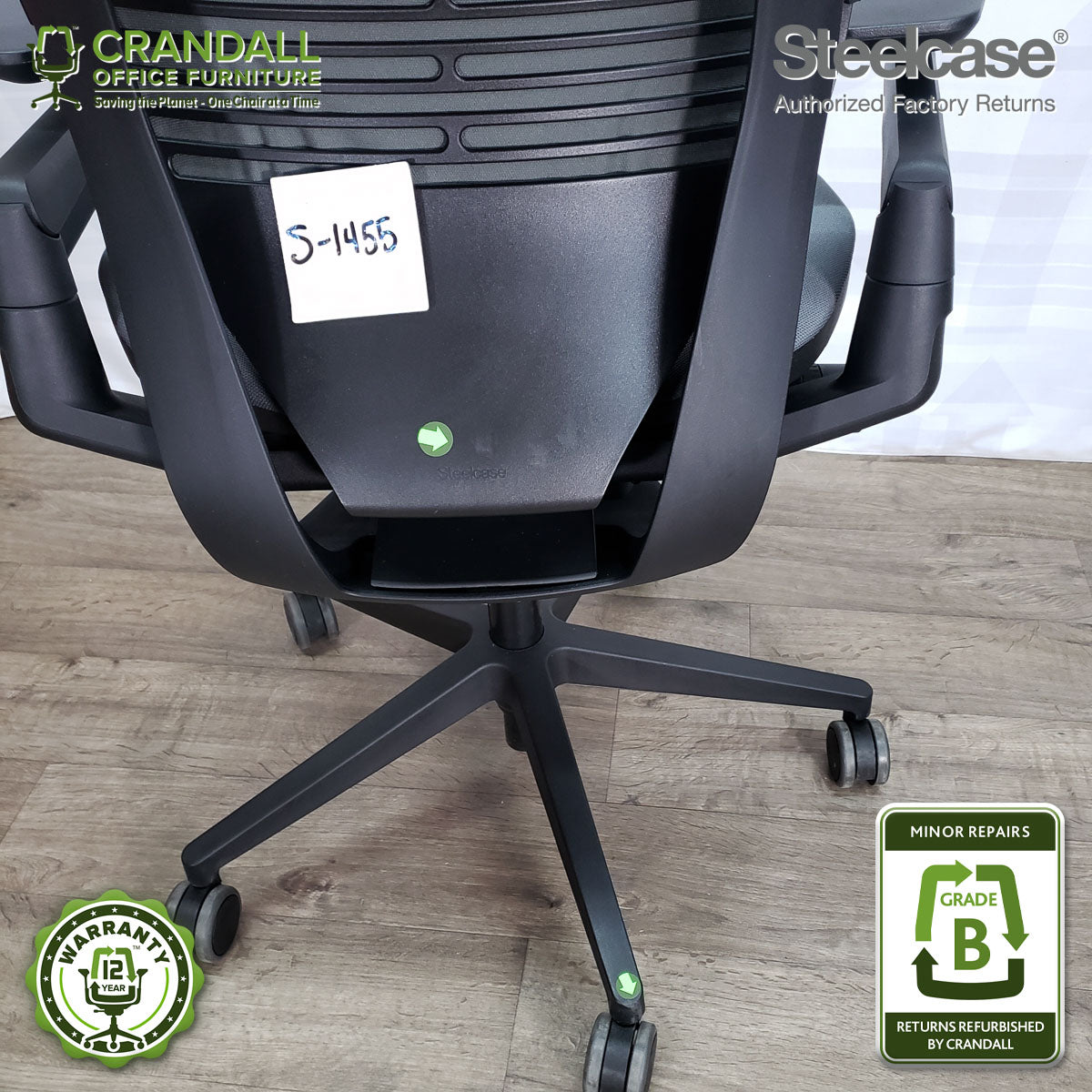 S-1455 - Steelcase Gesture  - Grade B