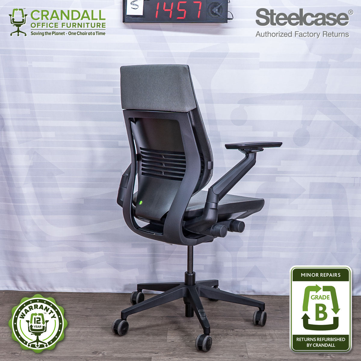 S-1457 - Steelcase Gesture  - Grade B
