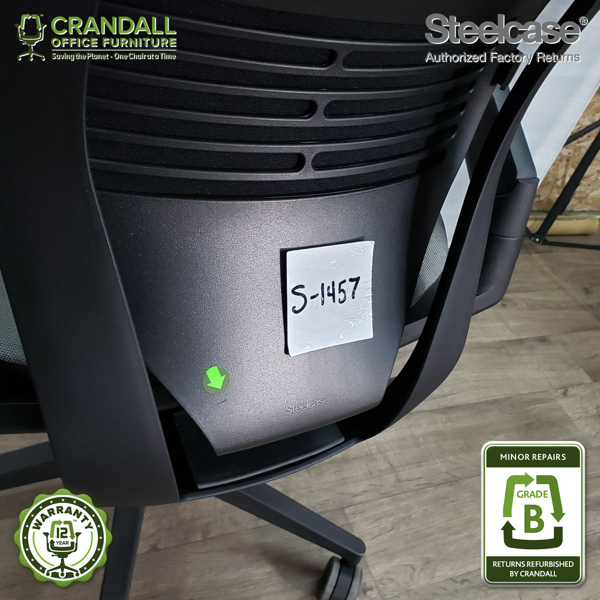 S-1457 - Steelcase Gesture  - Grade B