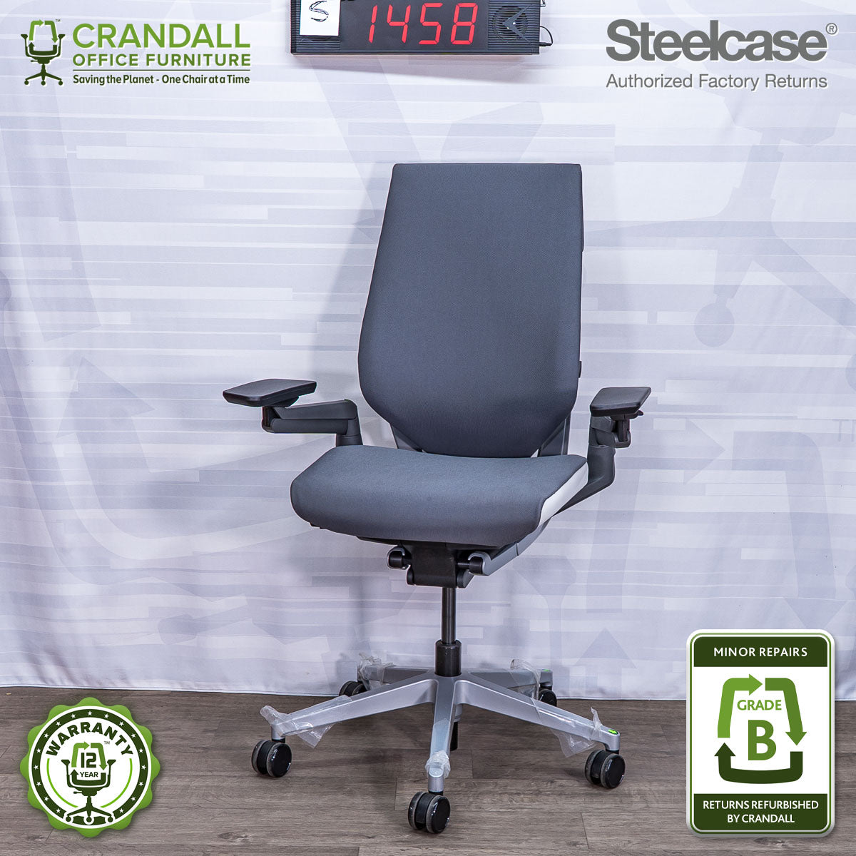 S-1458 - Steelcase Gesture  - Grade B