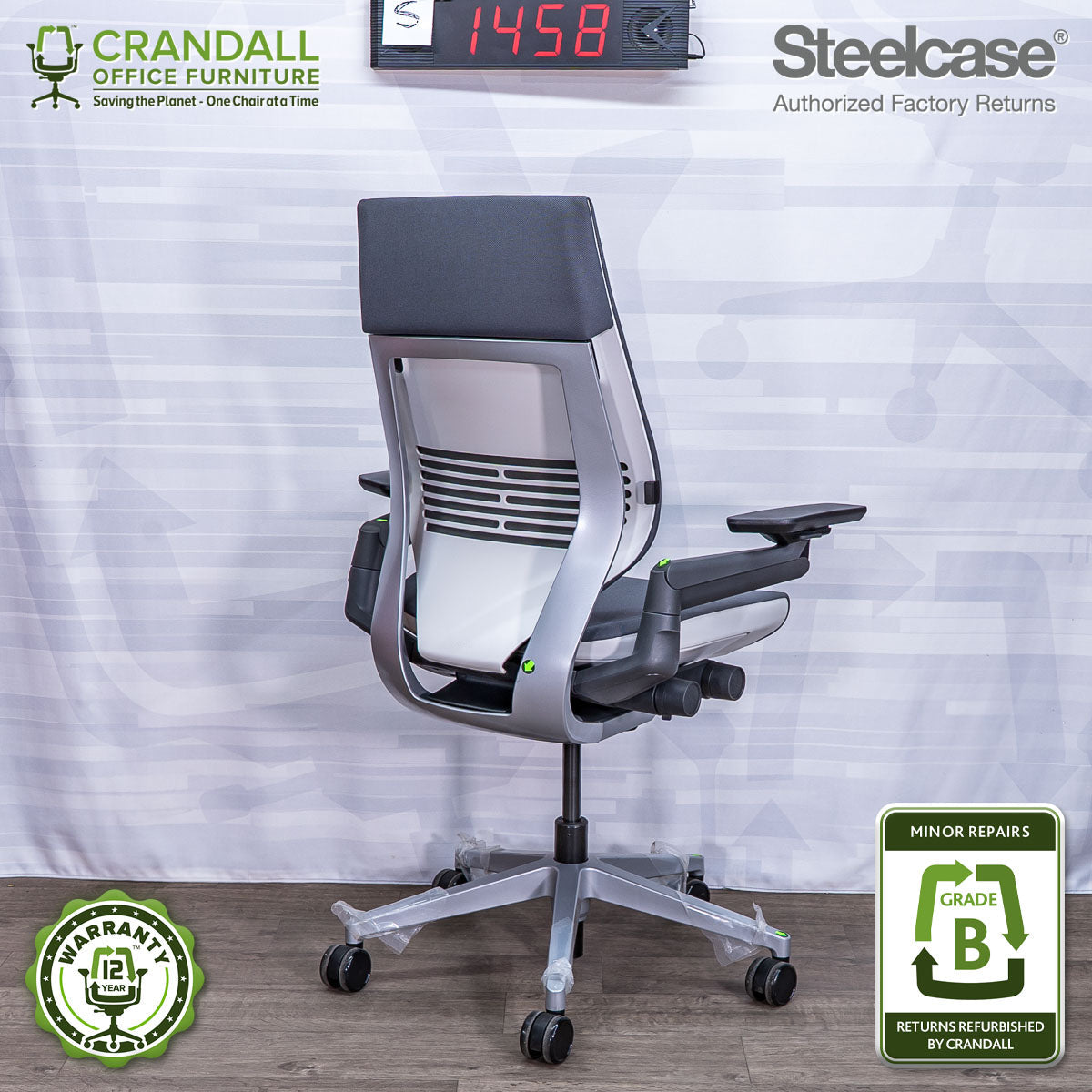 S-1458 - Steelcase Gesture  - Grade B