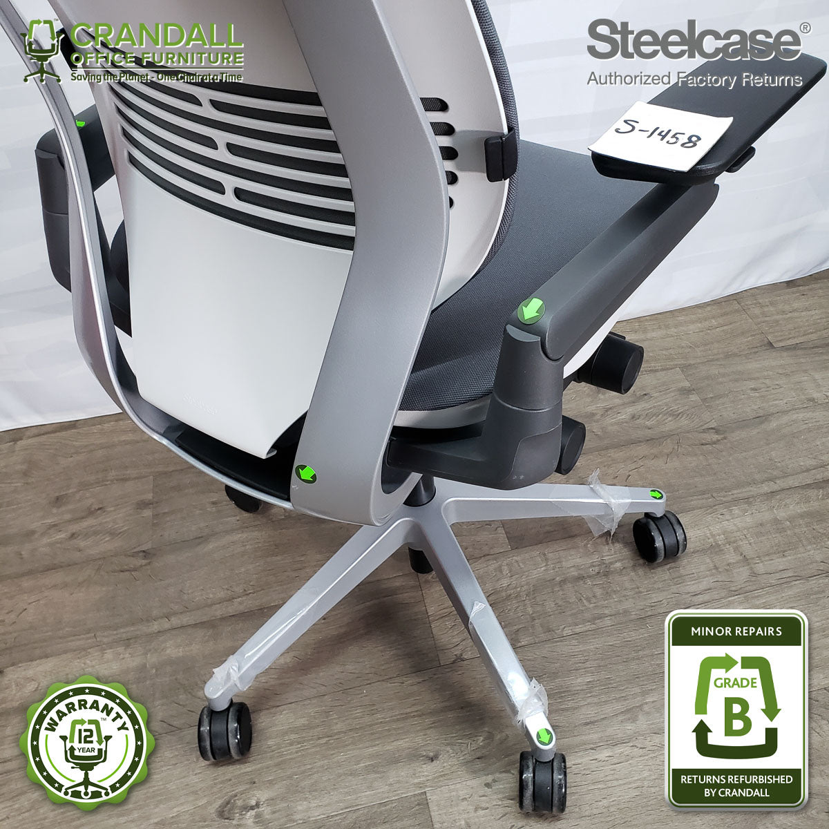S-1458 - Steelcase Gesture  - Grade B