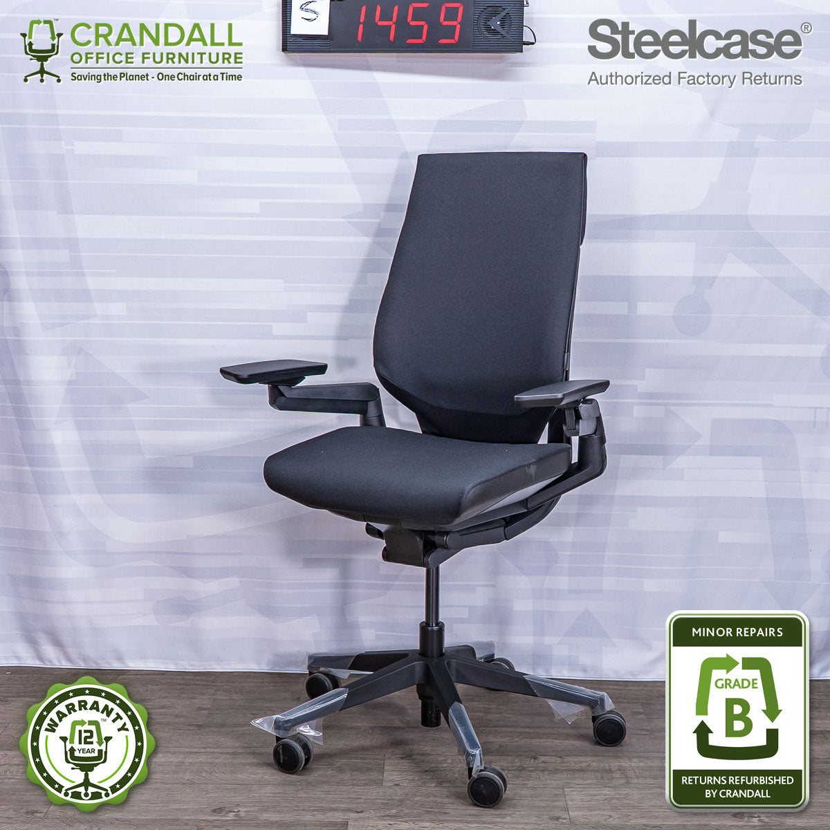S-1459 - Steelcase Gesture  - Grade B