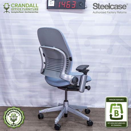 S-1463 - Steelcase V2 Leap  - Grade B