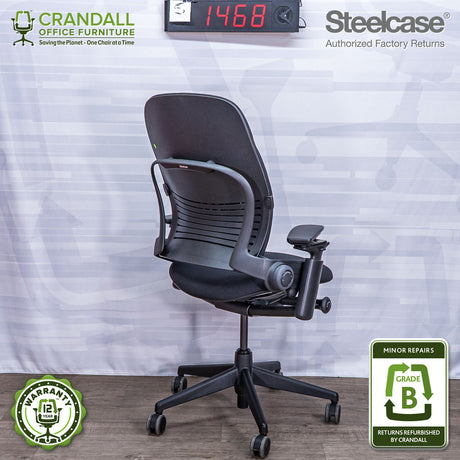 S-1468 - Steelcase V2 Leap  - Grade B