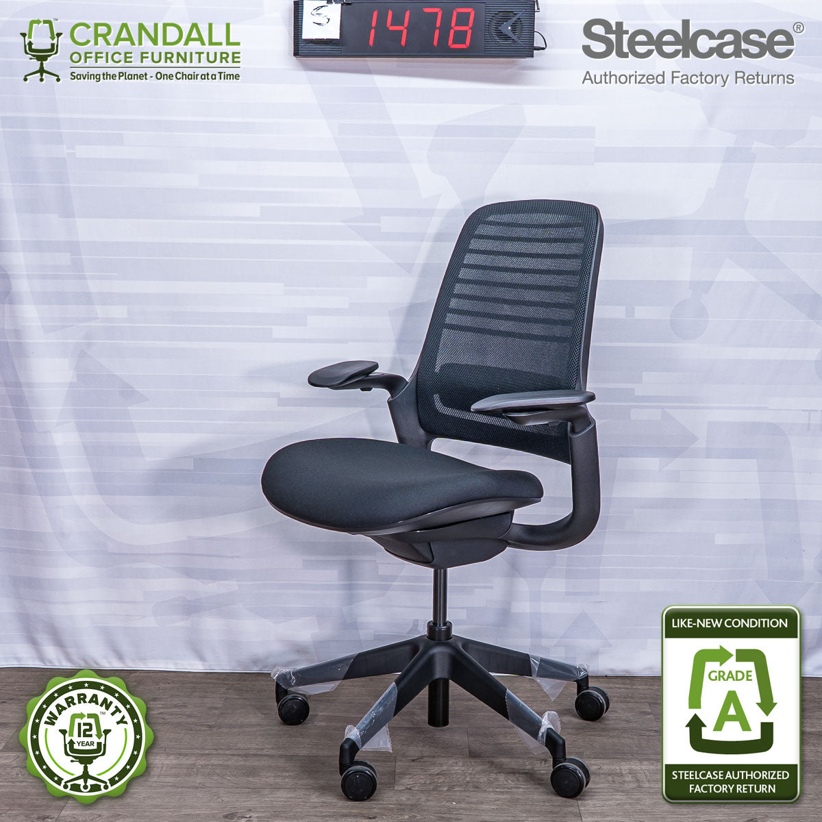S-1478 - Steelcase Series 1  - Grade A