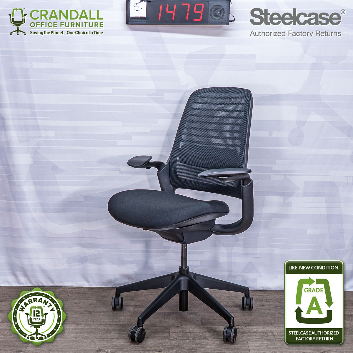 S-1479 - Steelcase Series 1  - Grade A