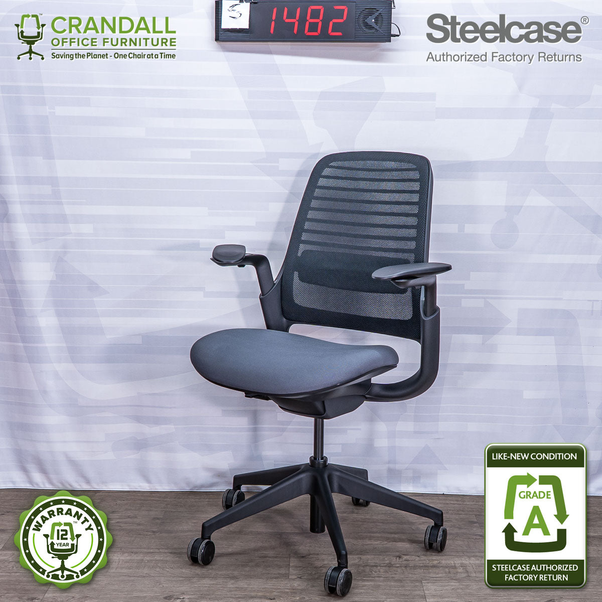 S-1482 - Steelcase Series 1  - Grade A