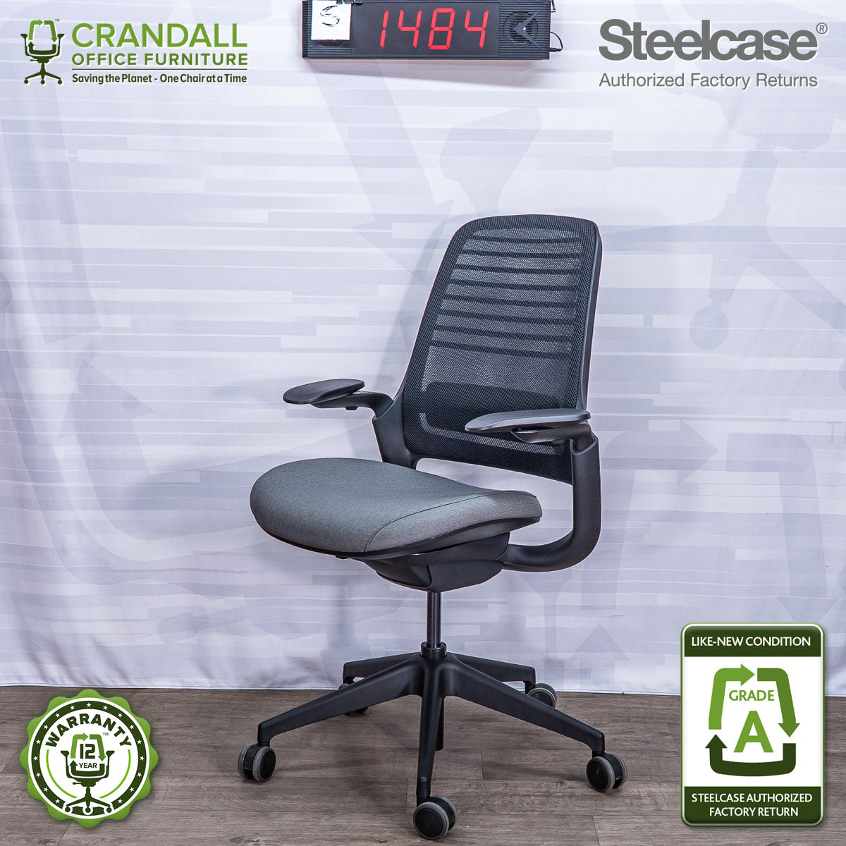 S-1484 - Steelcase Series 1  - Grade A