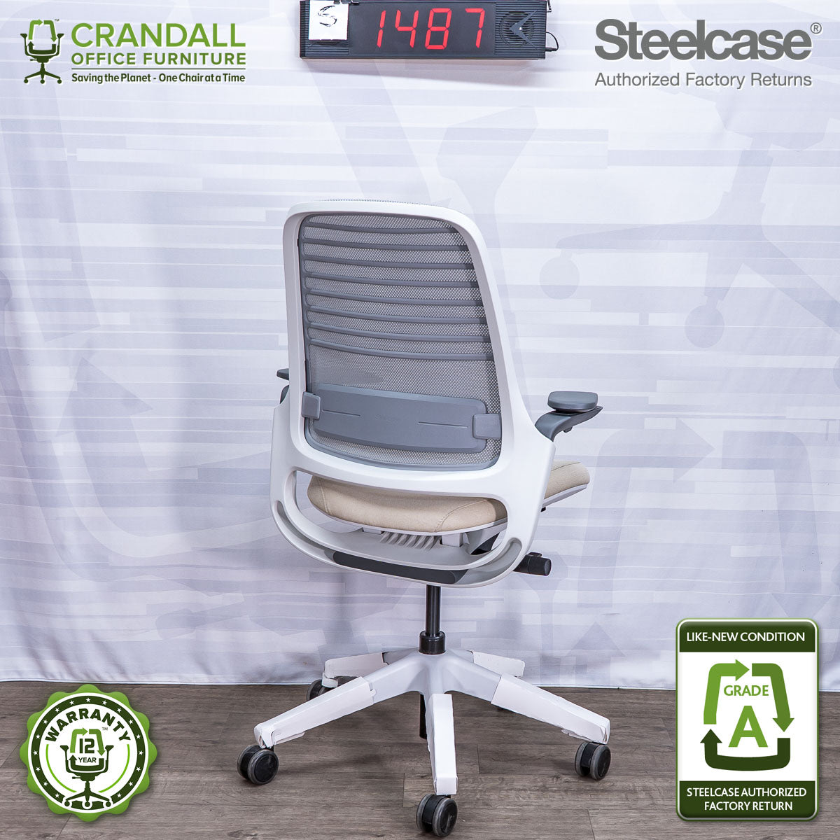 S-1487 - Steelcase Series 1  - Grade A