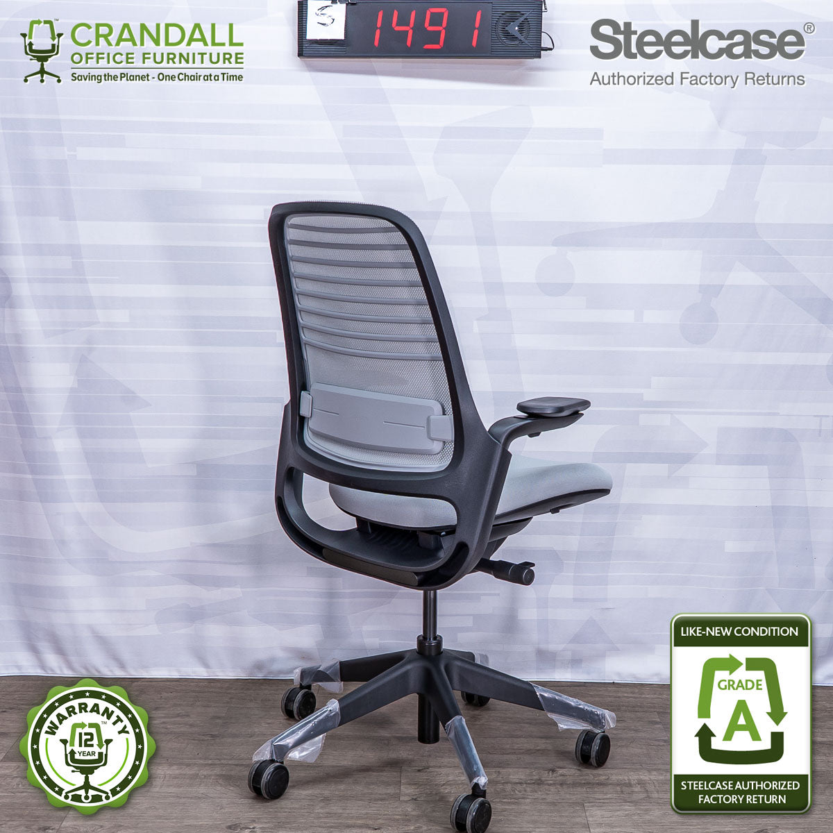 S-1491 - Steelcase Series 1  - Grade A