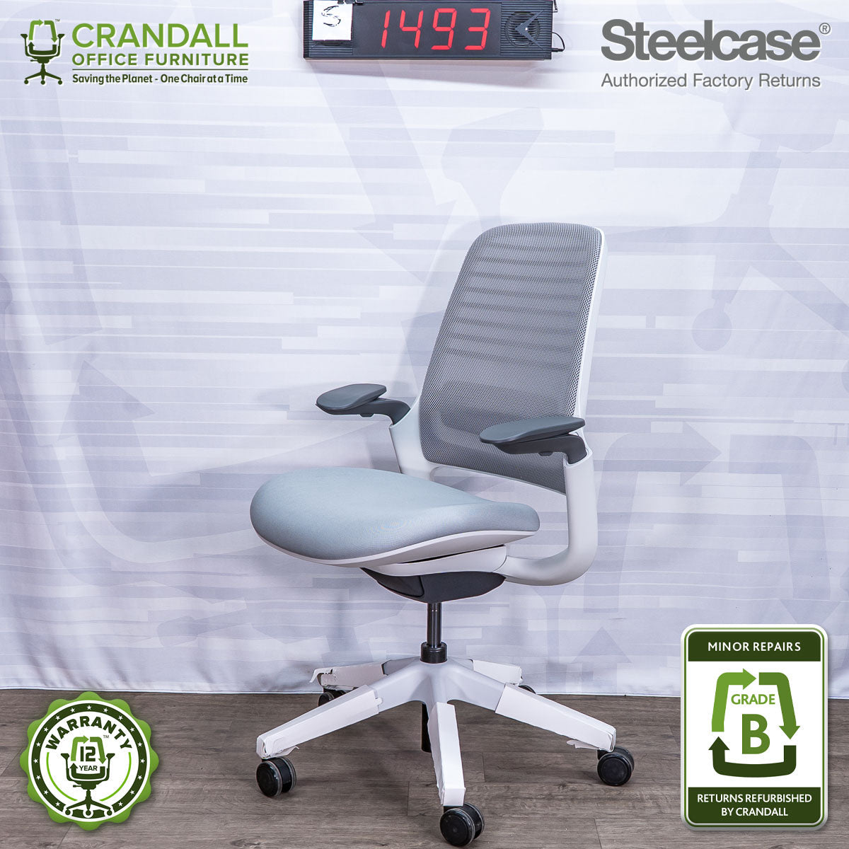 S-1493 - Steelcase Series 1  - Grade B