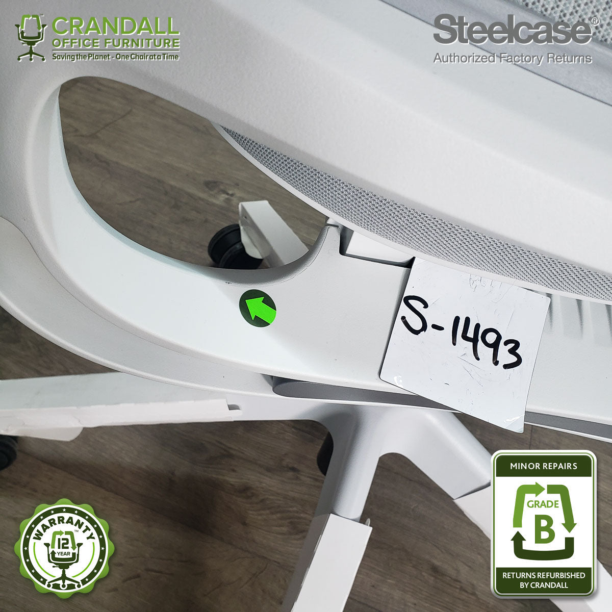 S-1493 - Steelcase Series 1  - Grade B