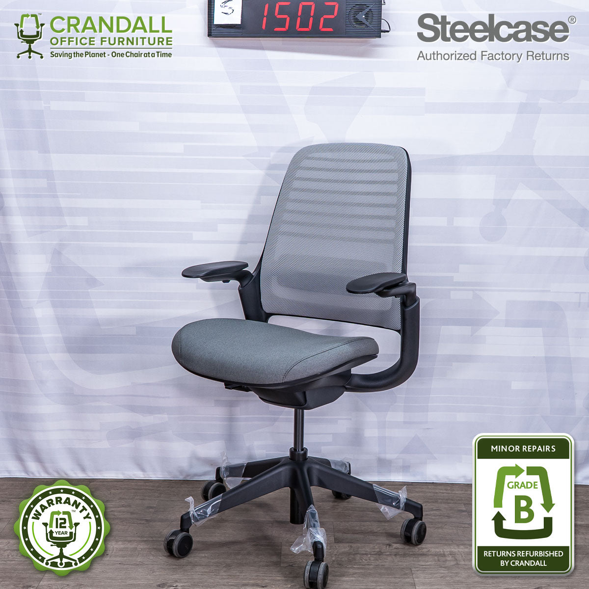 S-1502 - Steelcase Series 1  - Grade B