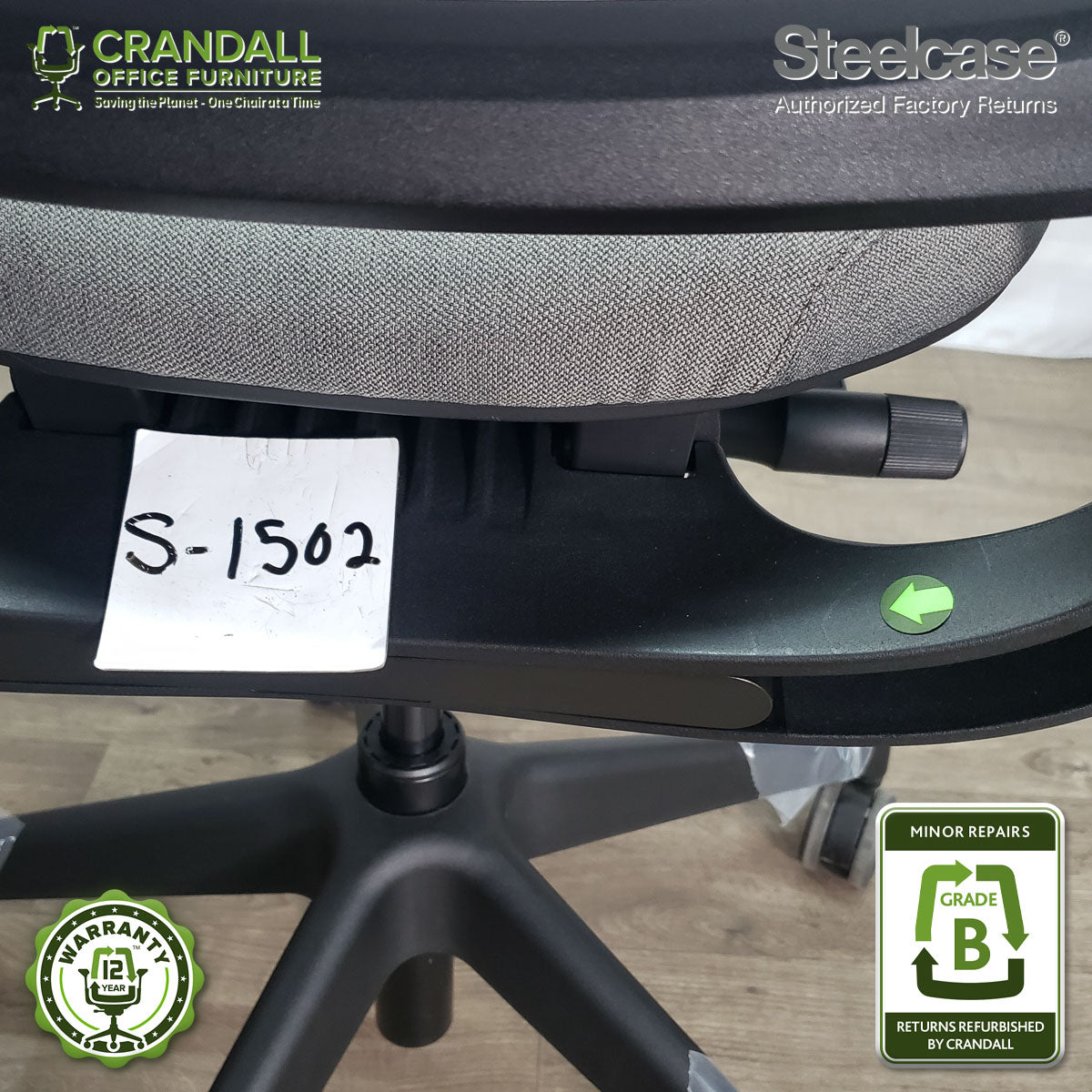 S-1502 - Steelcase Series 1  - Grade B