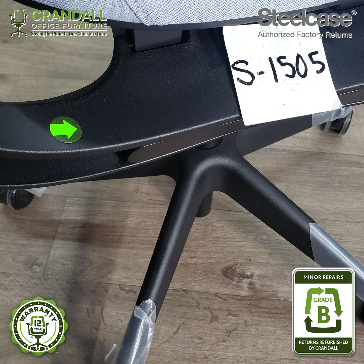 S-1505 - Steelcase Series 1  - Grade B