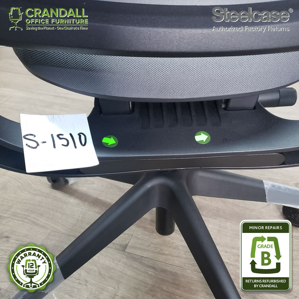 S-1510 - Steelcase Series 1  - Grade B
