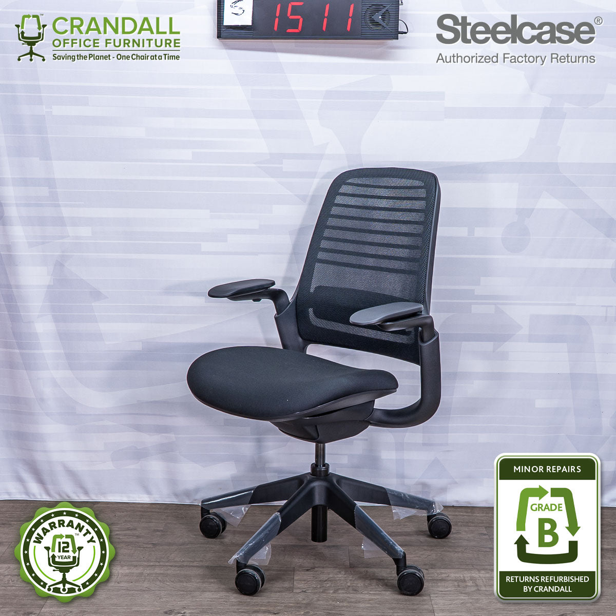 S-1511 - Steelcase Series 1  - Grade B
