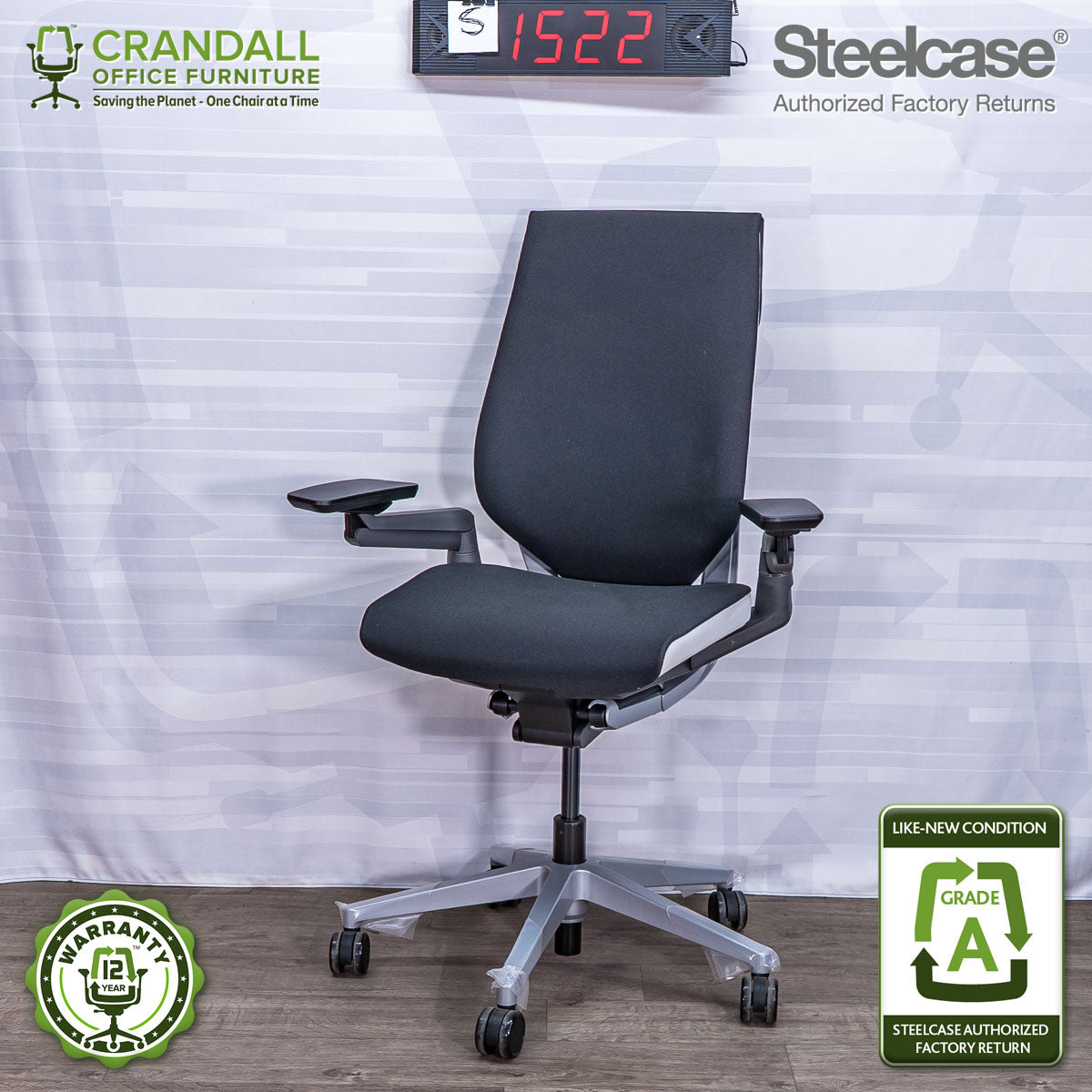 S-1522 - Steelcase Gesture  - Grade A
