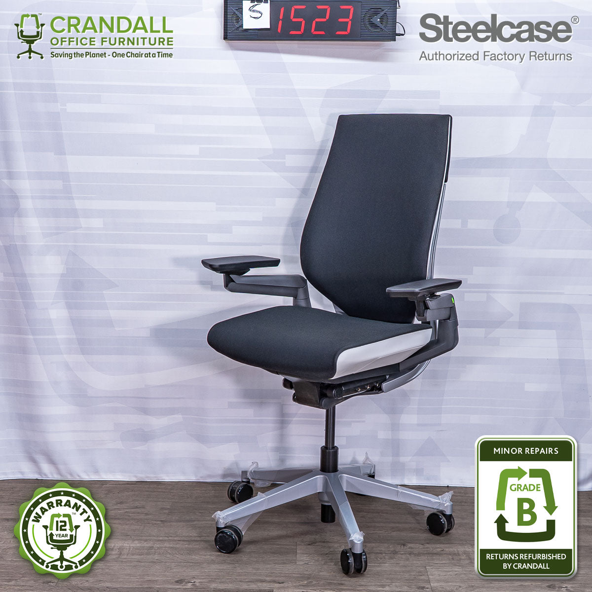 S-1523 - Steelcase Gesture  - Grade B